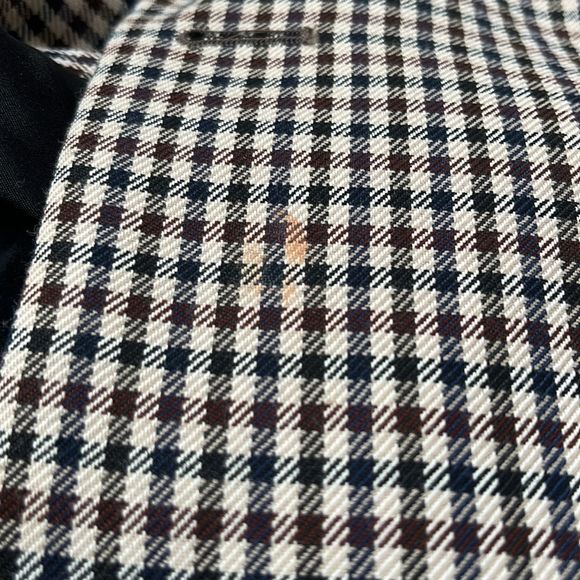 The Kooples Checked Double-Breasted Blazer XXS - Picture 8 of 8